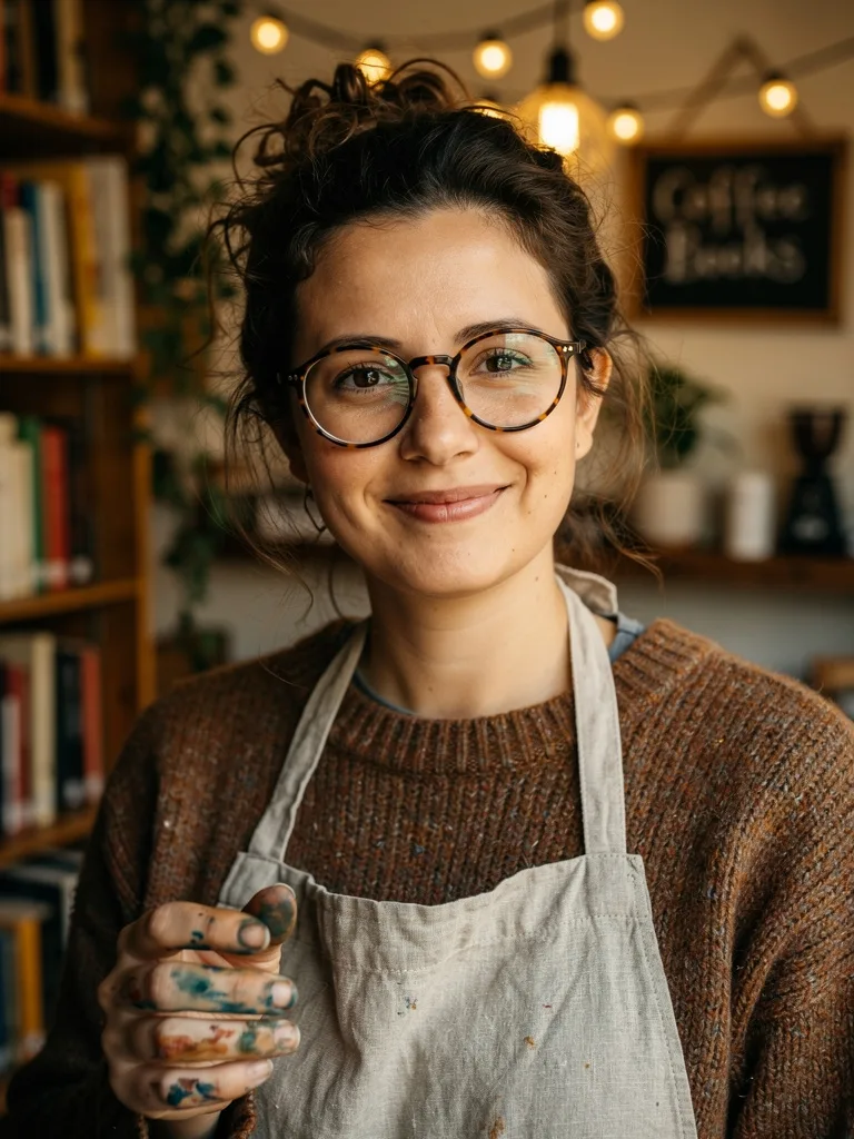 Lia Evergreen - AI generated character