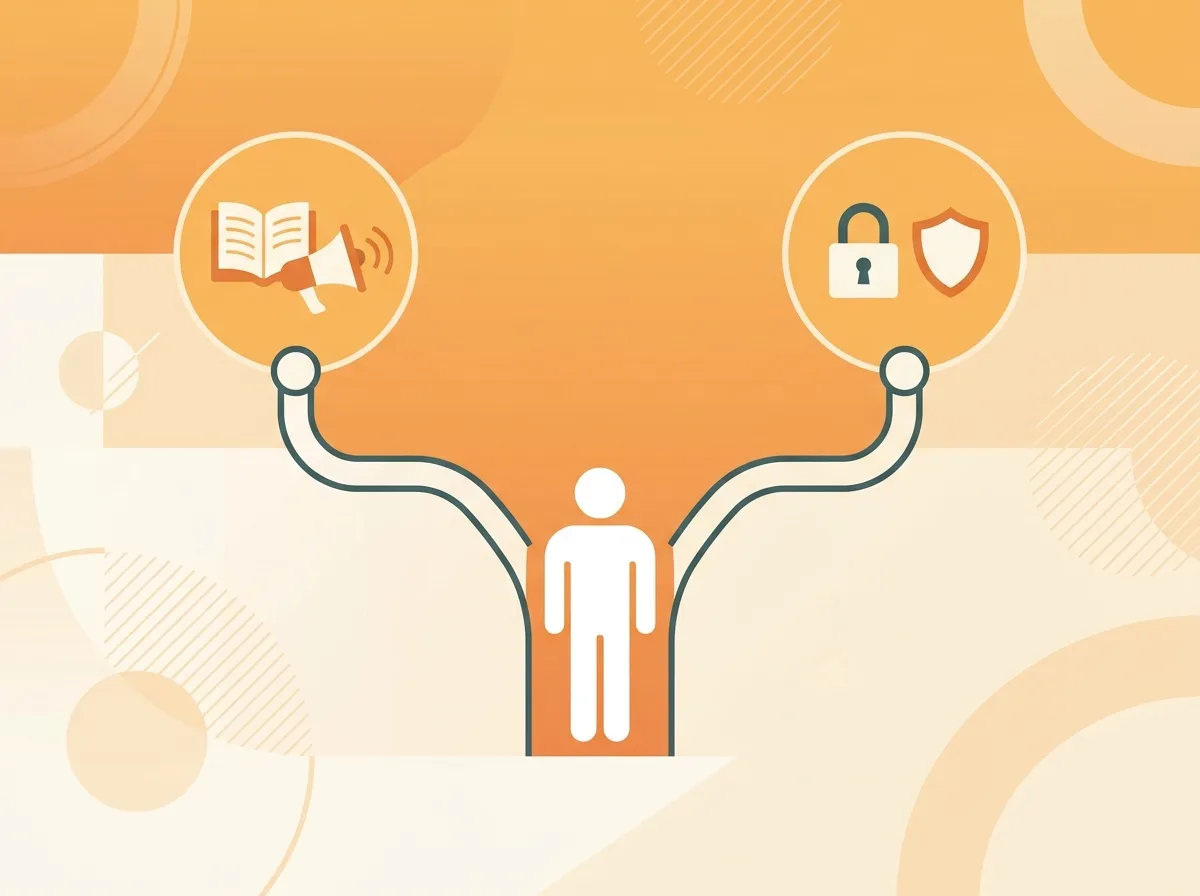 Decision framework for what to share when building in public