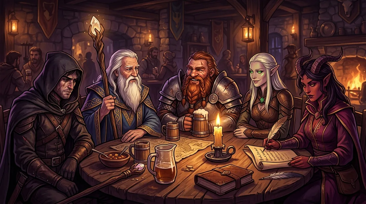 How to write a D&D character backstory